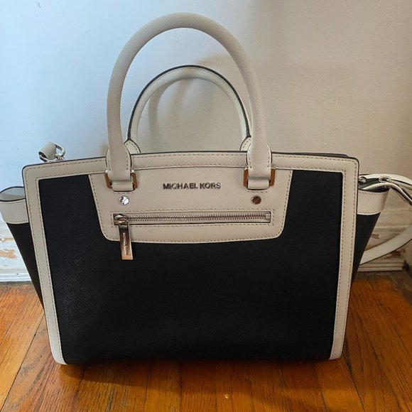 Michael Kors | Large Selma Black&White | Limited Edition - Picture 2 of 8